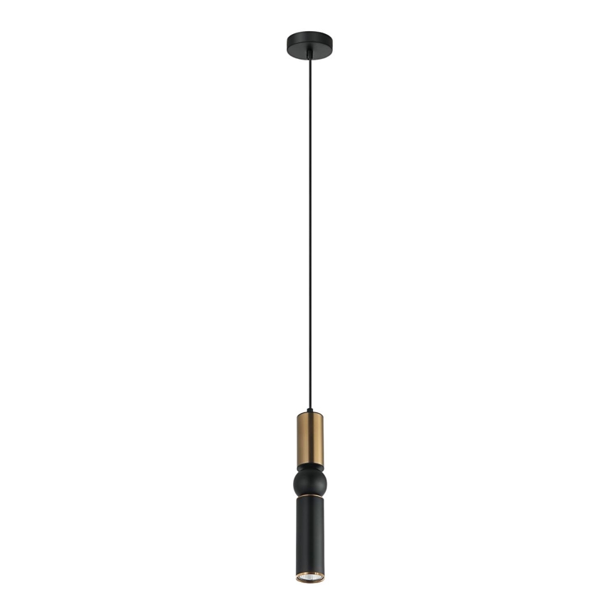 ITALUX - Candelabro suspenso ISIDORA 1xGU10/25W/230V preto/bronze