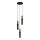 ITALUX - Candelabro suspenso ISIDORA 3xGU10/25W/230V preto/bronze