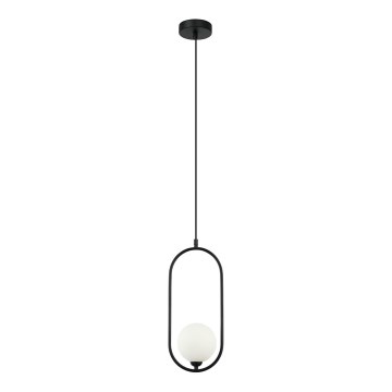 ITALUX - Candelabro suspenso LUPUS 1xG9/25W/230V preto