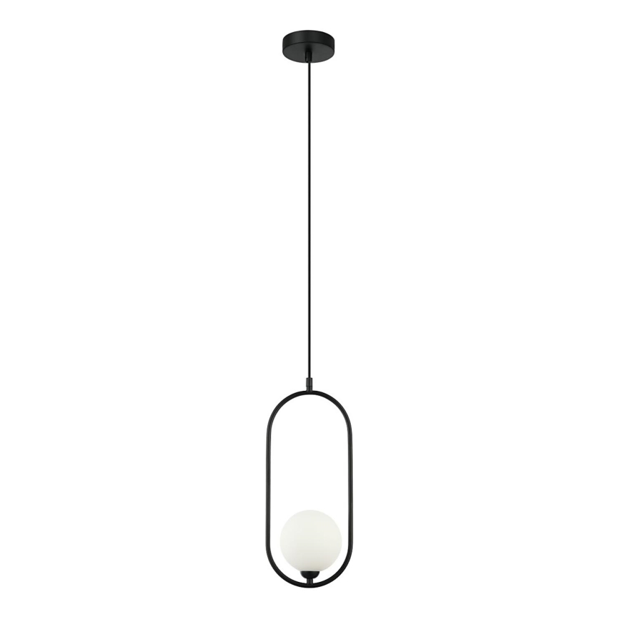 ITALUX - Candelabro suspenso LUPUS 1xG9/25W/230V preto