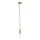 ITALUX - Candelabro suspenso MODERNA 1xE27/60W/230V bronze