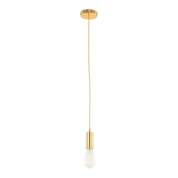 ITALUX - Candelabro suspenso MODERNA 1xE27/60W/230V dourada