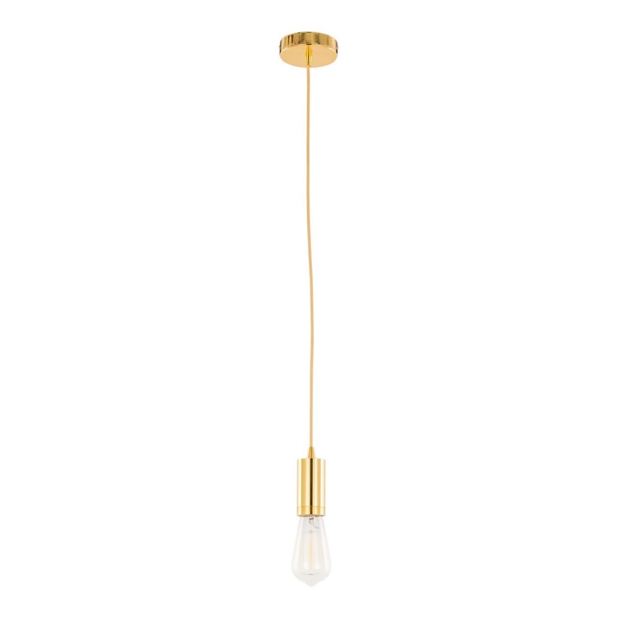 ITALUX - Candelabro suspenso MODERNA 1xE27/60W/230V dourada