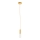 ITALUX - Candelabro suspenso MODERNA 1xE27/60W/230V dourada