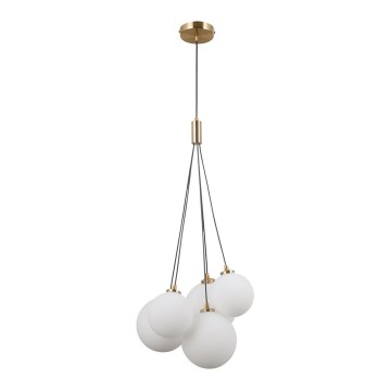 ITALUX - Candelabro suspenso PERLOS 5xG9/5W/230V