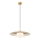 ITALUX - Candelabro suspenso SALLY 1xE27/40W/230V dourada
