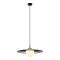 ITALUX - Candelabro suspenso SALLY 1xE27/40W/230V preto