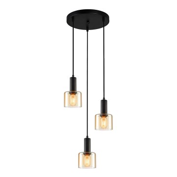 ITALUX - Candelabro suspenso SANTIA 3xE27/40W/230V
