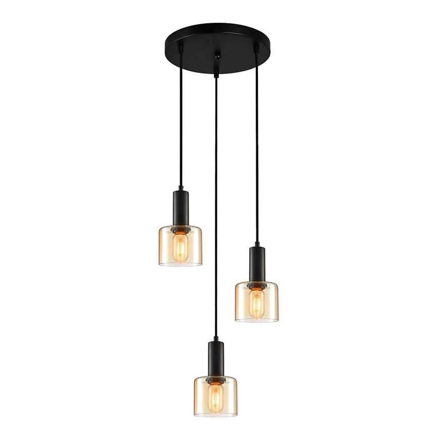 ITALUX - Candelabro suspenso SANTIA 3xE27/40W/230V