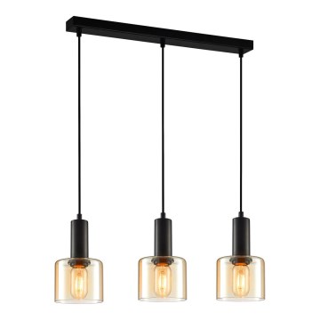 ITALUX - Candelabro suspenso SANTIA 3xE27/40W/230V