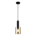 ITALUX - Candelabro suspenso SARDO 1xE27/40W/230V preto/dourada