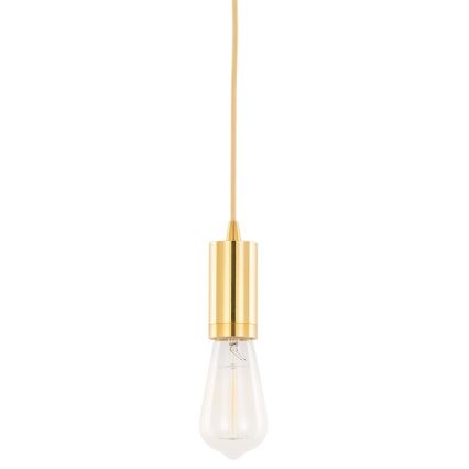 ITALUX - Candelabro suspenso MODERNA 1xE27/60W/230V dourada