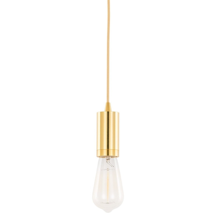 ITALUX - Candelabro suspenso MODERNA 1xE27/60W/230V dourada