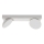 ITALUX - Foco LED CASTELIO 2xLED/5W/230V 4000K branco
