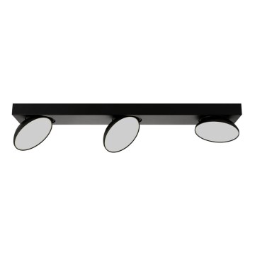 ITALUX - Foco LED CASTELIO 3xLED/5W/230V 4000K preto