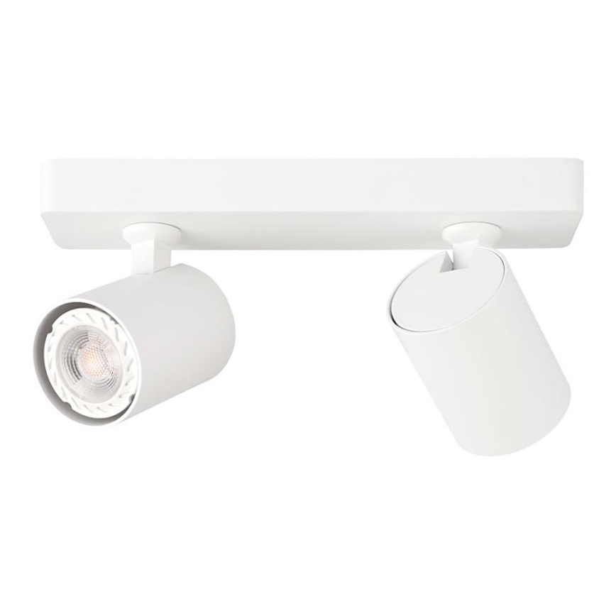 ITALUX - Foco LUMSI 2xGU10/35W/230V branco