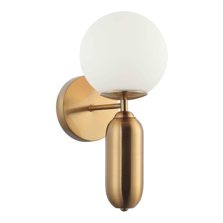 ITALUX - Iluminação de parede ALDEVA 1xE27/40W/230V dourada