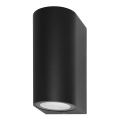 ITALUX - Iluminação de parede exterior GENTA 2xGU10/40W/230V IP54 15 cm