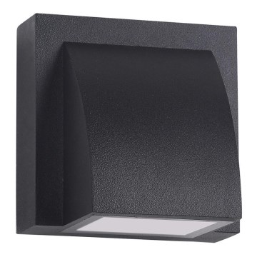 ITALUX - Iluminação de parede exterior LED EDGAR LED/3W/230V IP54 3000K preto