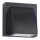 ITALUX - Iluminação de parede exterior LED EDGAR LED/3W/230V IP54 3000K preto