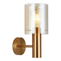 ITALUX - Iluminação de parede SARDO 1xE27/40W/230V latão