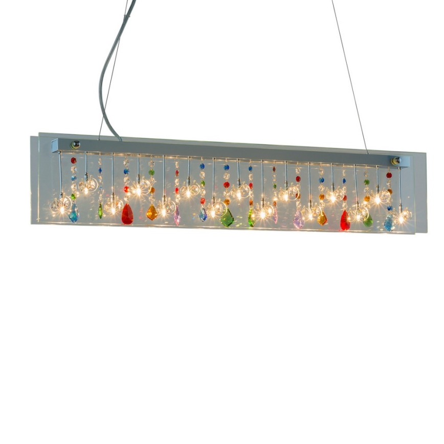 ITALUX - Candelabro num fio DOMINO 15xG4/20W/230V