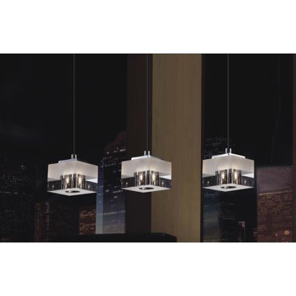 ITALUX - Candelabro suspenso CUBRIC 1xG9/28W/230V