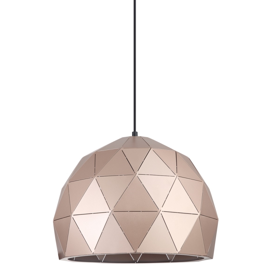 ITALUX - Candelabro suspenso HARLEY 1xE27/40W/230V Rosa dourado
