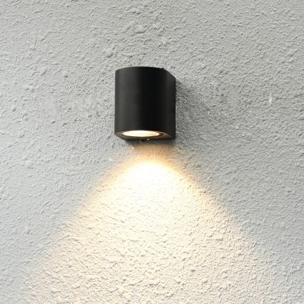 ITALUX - Iluminação de parede exterior GENTA 1xGU10/40W/230V IP54 8 cm