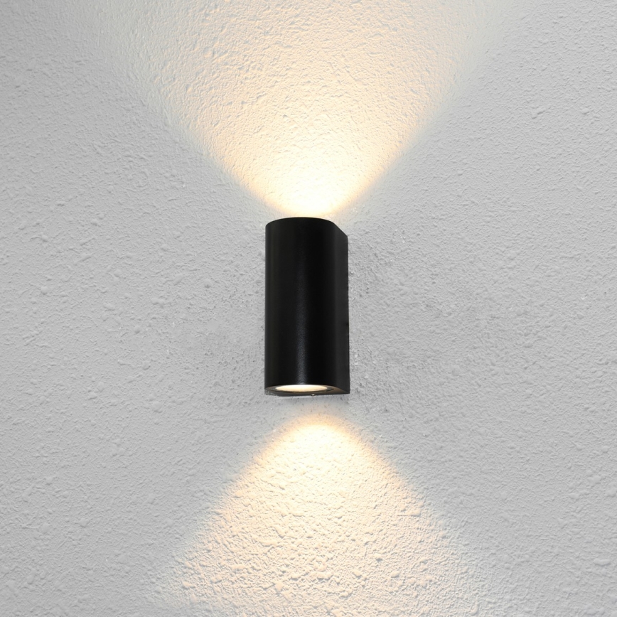 ITALUX - Iluminação de parede exterior GENTA 2xGU10/40W/230V IP54 15 cm