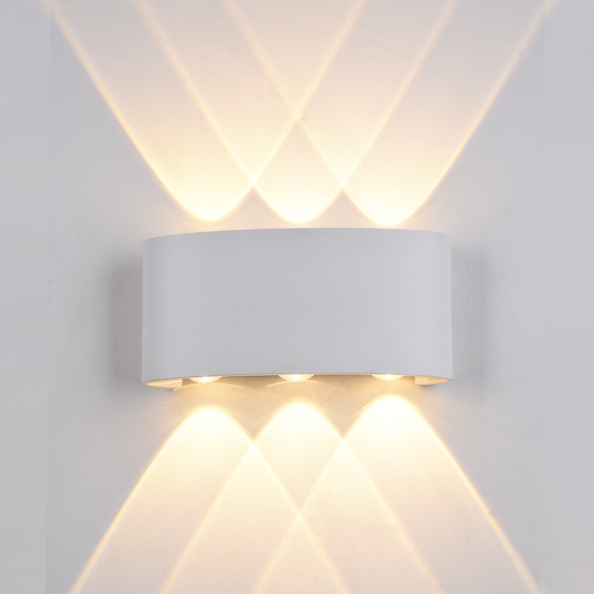 ITALUX - Iluminação de parede exterior LED GILBERTO 3xLED/2W/230V 3000K IP54