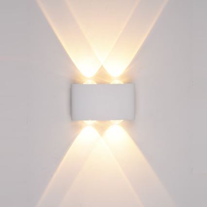 ITALUX - Iluminação de parede exterior LED GILBERTO 2xLED/2W/230V 3000K IP54