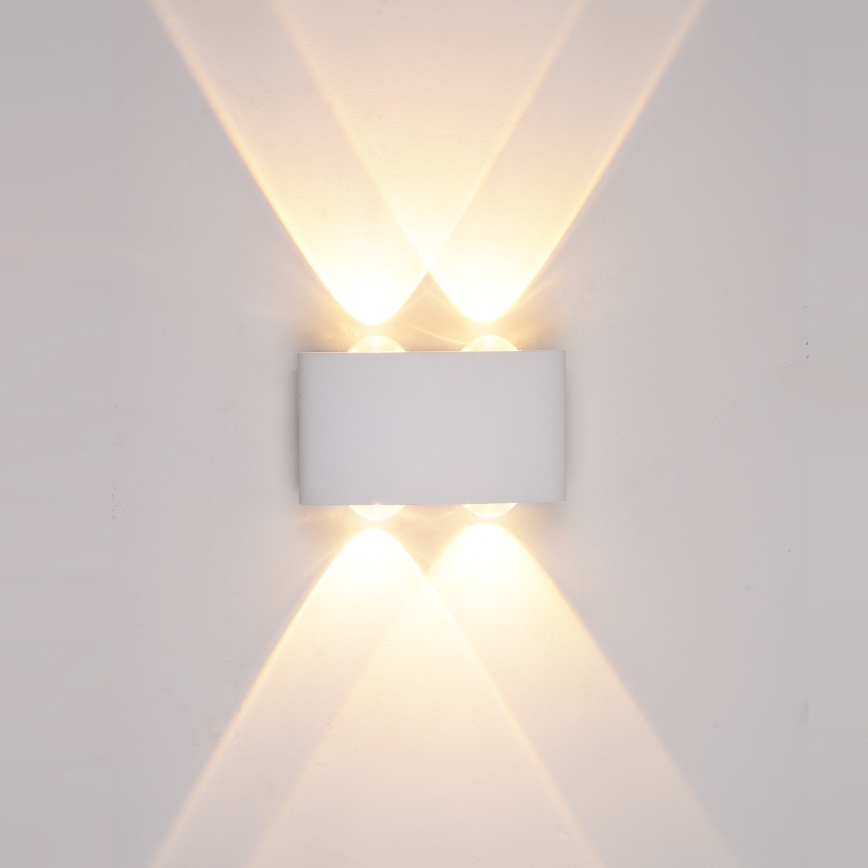 ITALUX - Iluminação de parede exterior LED GILBERTO 2xLED/2W/230V 3000K IP54