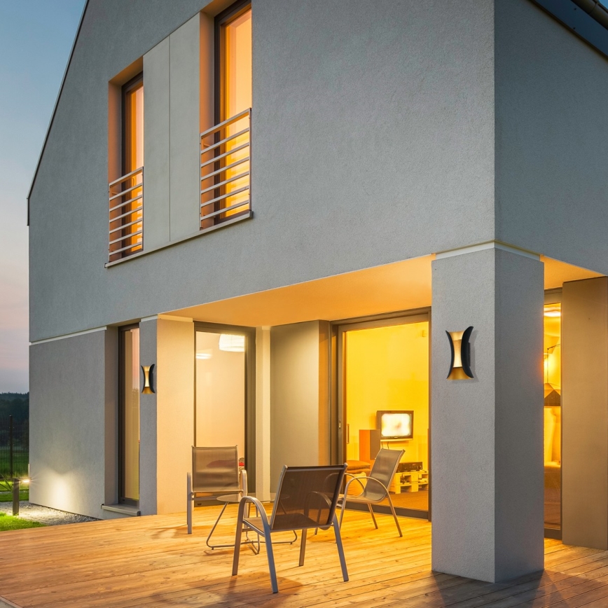 ITALUX - Iluminação de parede exterior LED DANTE LED/6W/230V 4000K IP54 15 cm