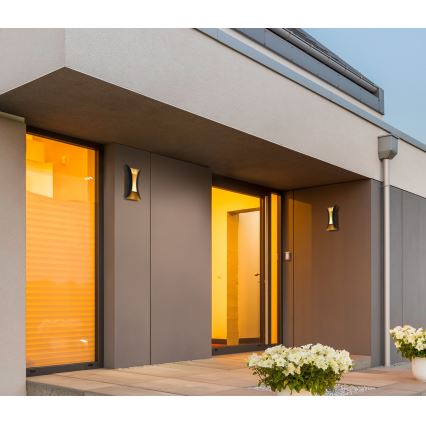 ITALUX - Iluminação de parede exterior LED DANTE LED/6W/230V 4000K IP54 15 cm