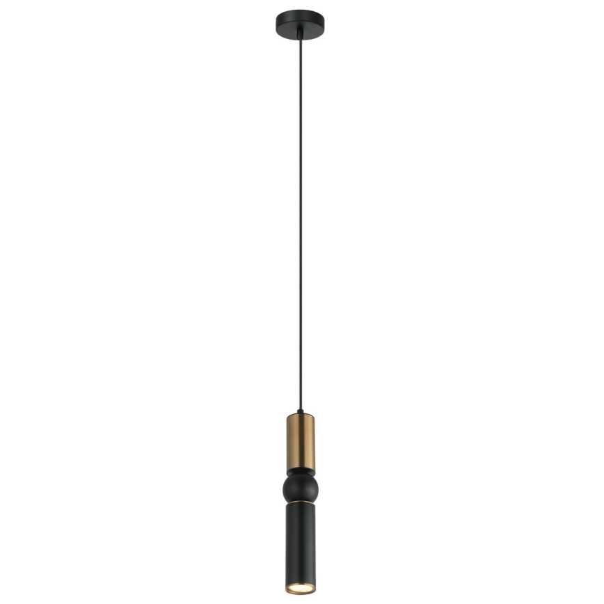 ITALUX - Candelabro suspenso ISIDORA 1xGU10/25W/230V preto/bronze