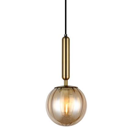 ITALUX - Candelabro suspenso RAVENA 1xE27/5W/230V latão