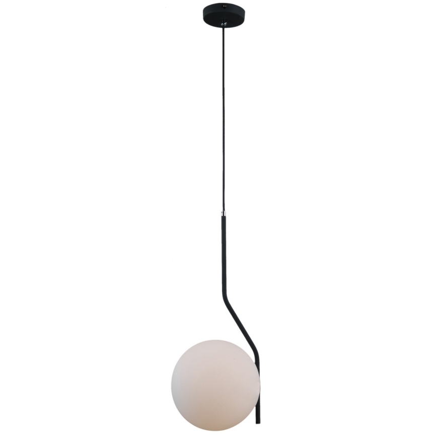 ITALUX - Candelabro suspenso CARIMI 1xE27/5W/230V preto