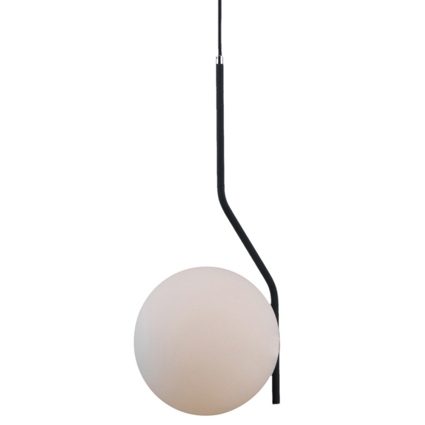 ITALUX - Candelabro suspenso CARIMI 1xE27/5W/230V preto