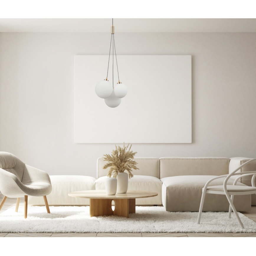 ITALUX - Candelabro suspenso PERLOS 3xG9/5W/230V