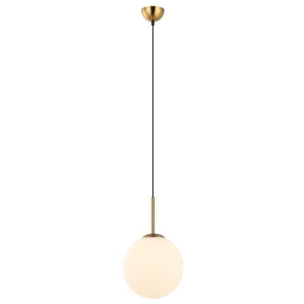 ITALUX - Candelabro suspenso DEORE 1xE27/40W/230V diâmetro 25 cm bronze