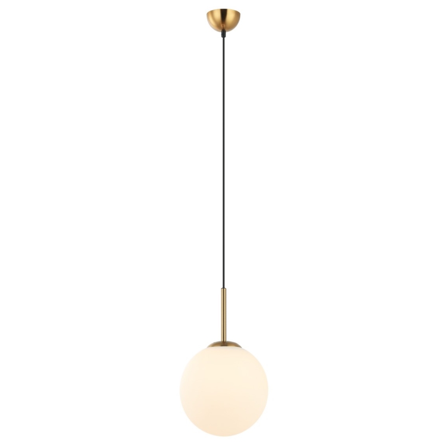 ITALUX - Candelabro suspenso DEORE 1xE27/40W/230V diâmetro 25 cm bronze