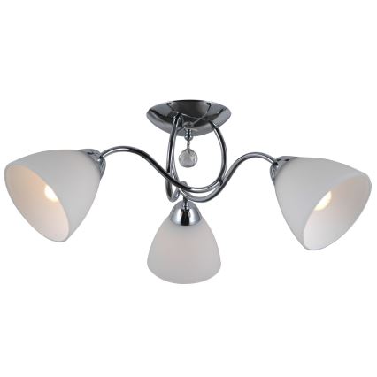 ITALUX - Candelabro integrado LUGANO 3xE27/40W/230V