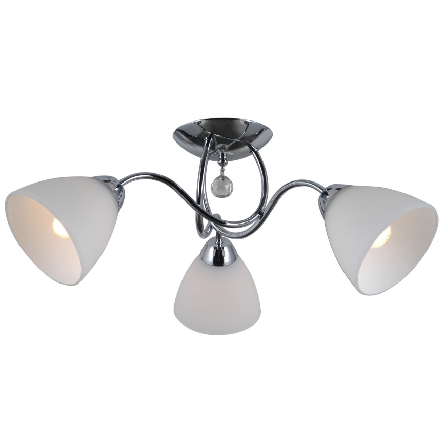 ITALUX - Candelabro integrado LUGANO 3xE27/40W/230V