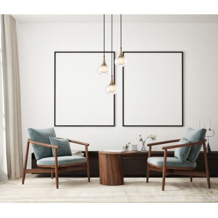ITALUX - Candelabro suspenso KONILA 3xG9/10W/230V