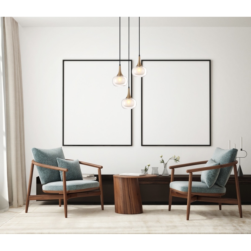 ITALUX - Candelabro suspenso KONILA 3xG9/10W/230V