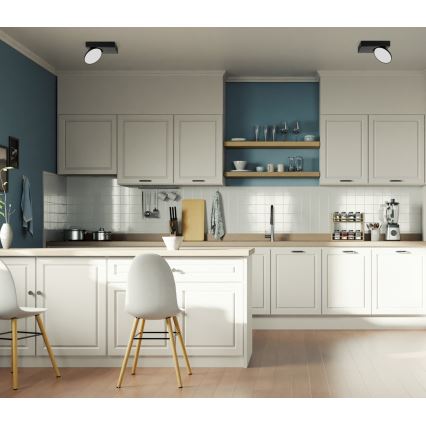 ITALUX - Foco LED CASTELIO LED/5W/230V 4000K preto