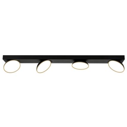 ITALUX - Foco LED CASTELIO 4xLED/5W/230V 4000K preto