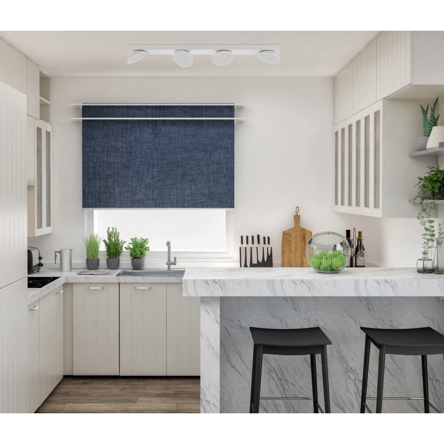 ITALUX - Foco LED CASTELIO 4xLED/5W/230V 4000K branco
