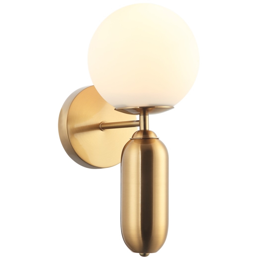 ITALUX - Iluminação de parede ALDEVA 1xE27/40W/230V dourada